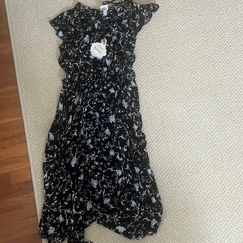 Knox Rose floral dress size L never worn new with tags